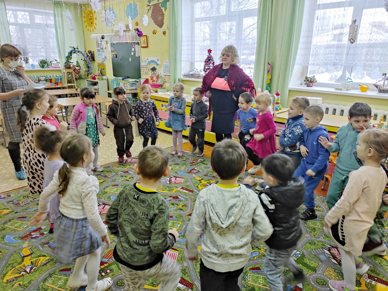«Святочные посиделки» в детском саду «Теремок»